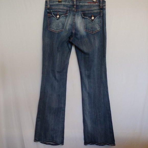 Vigoss boot cut pockets with back button flaps size 11 - Picture 4 of 11
